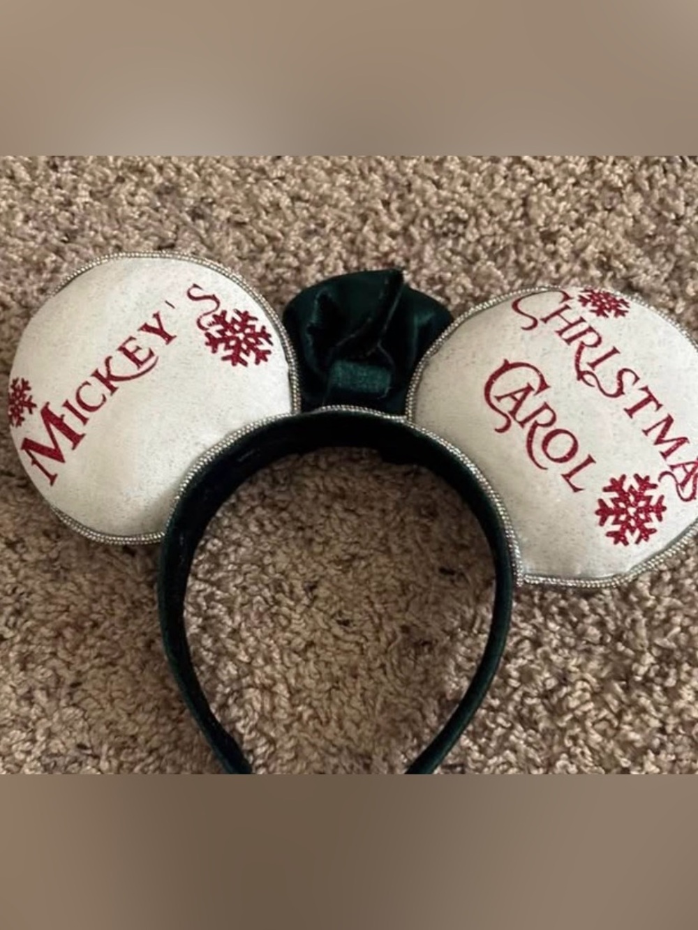 Disney Mickey's Christmas Carol Ears